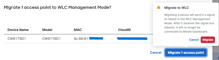 Meraki Migration